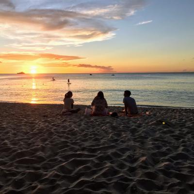 Sunset On The Beach