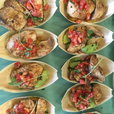 Bajan Blackened Fish Chef Michael Harrison